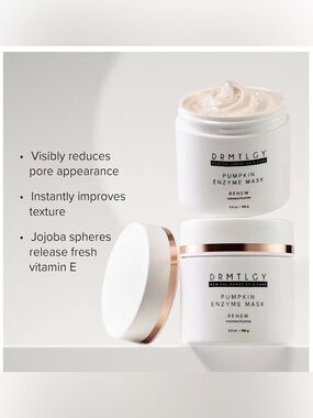 MSRP$42 | DRMTLGY Pumpkin Enzyme Clarifying Mask